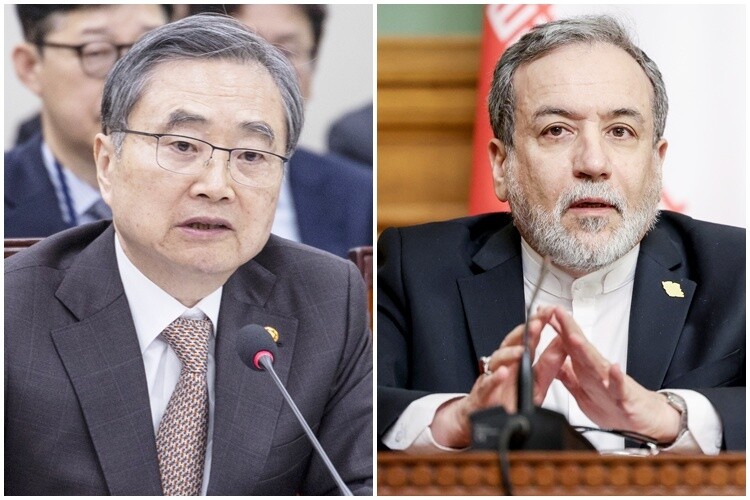조현 외교부 장관, 이란 외교장관과 ...